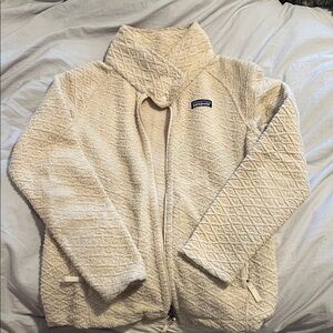Patagonia Cream Teddy Jacket
